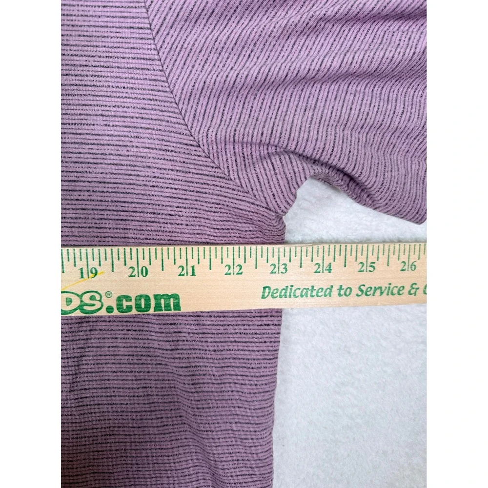 Lot of 2 Travis Mathew Mens XL Polo‎ Shirts Purple Striped Pima Cotton 1MU175